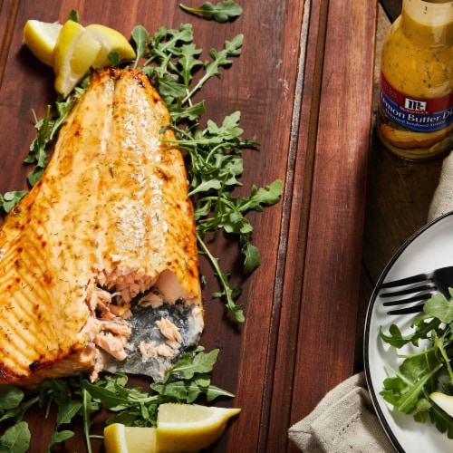 McCormick® Lemon Butter Dill Flavored Seafood Sauce Perspective: right