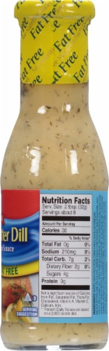 McCormick® Lemon Butter Dill Fat Free Seafood Sauce Perspective: right