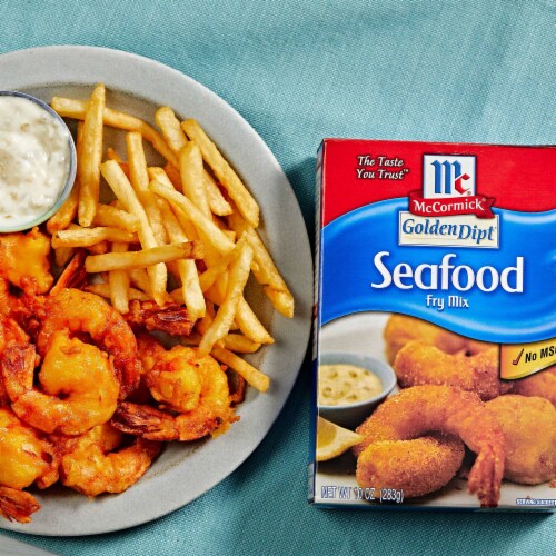 McCormick Golden Dipt Seafood Fry Mix Perspective: right