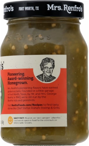 Mrs. Renfro's® Hot Green Salsa Perspective: right