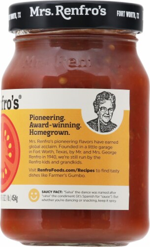 Mrs. Renfro's® Hot Salsa Perspective: right