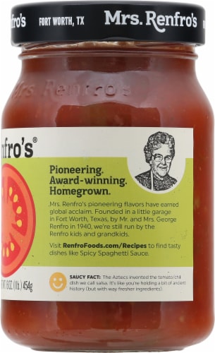 Mrs. Renfro's Medium Salsa Perspective: right