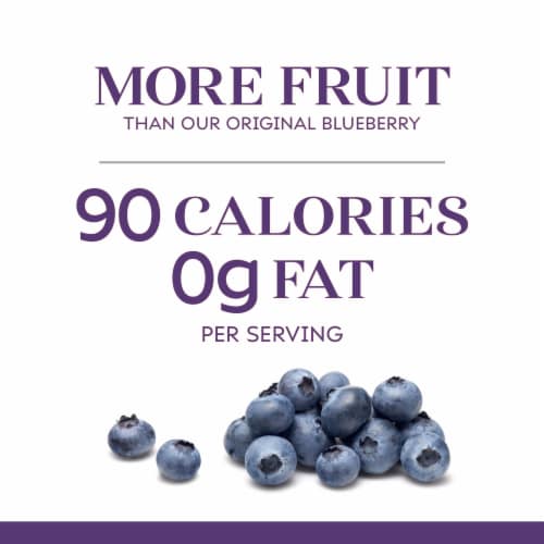 Duncan Hines Comstock More Fruit Blueberry Pie Filling And Topping Perspective: right
