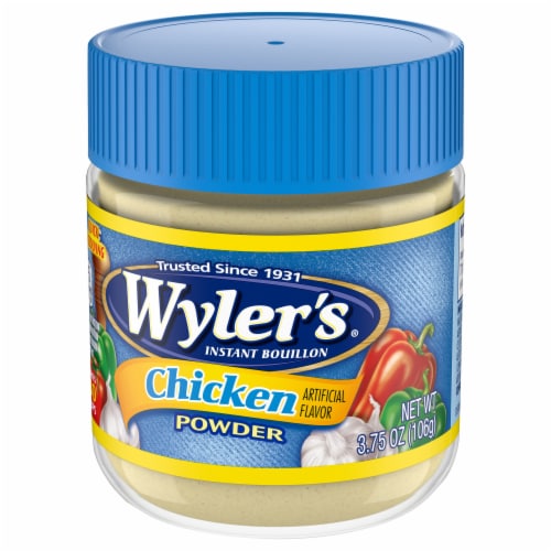 Wylers Instant Bouillon Chicken Flavored Bouillon Powder Perspective: right