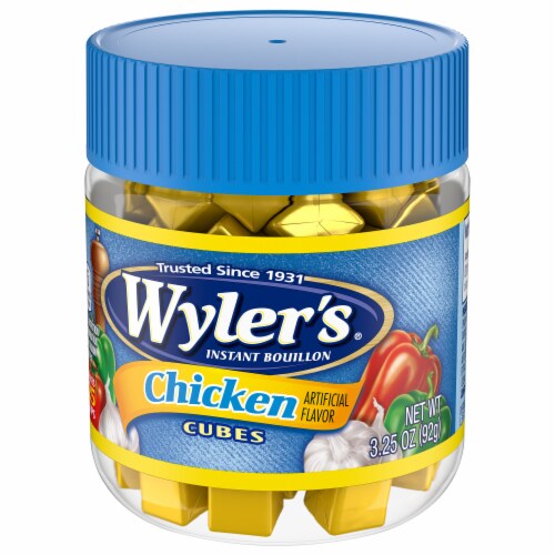 Wylers Instant Bouillon Chicken Flavored Cubes Perspective: right