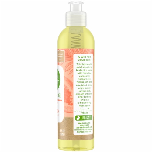 Simple Truth™ Coconut Papaya Body Oil Perspective: right