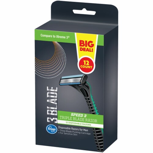 Kroger® Mens Razors Big Deal Perspective: right
