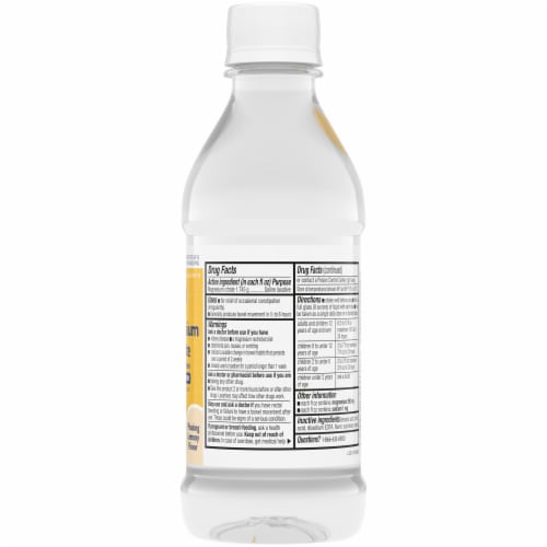 Kroger® Lemony Flavor Magnesium Citrate Saline Laxative Perspective: right