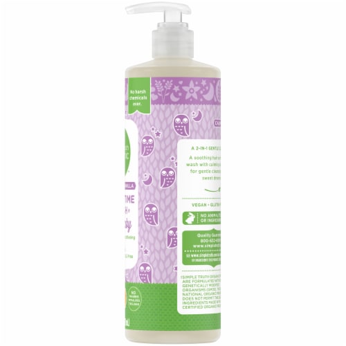 Simple Truth Organic™ Lavender Vanilla Night Time Baby Wash Perspective: right