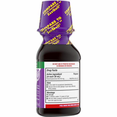 Kroger®  EZ Nite Sleep Berry Flavor Nighttime Sleep Aid Perspective: right