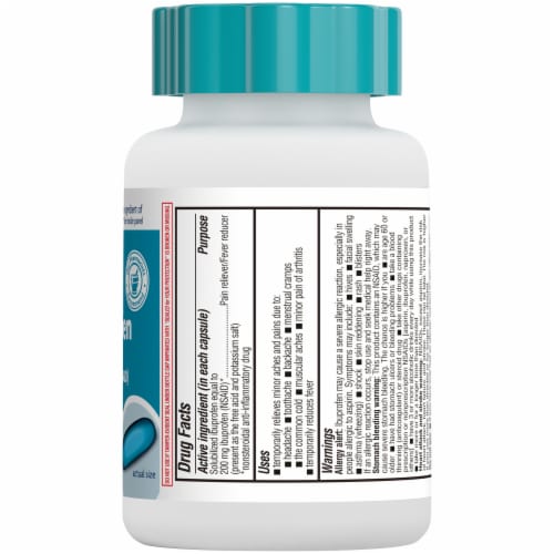 Kroger® Ibuprofen Softgel Capsules 200mg Perspective: right