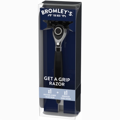Bromley's™ For Men Get a Grip Razor Perspective: right
