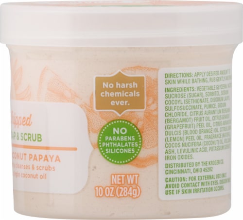 Simple Truth™ Coconut Papaya Whipped Soap & Scrub Perspective: right