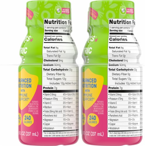 Comforts™ Strawberry Pediatric Nutritional Shake Perspective: right