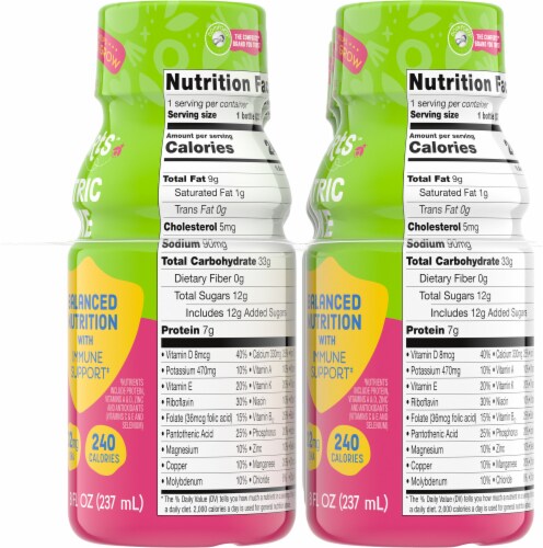 Comforts™ Strawberry Pediatric Nutritional Shake Perspective: right