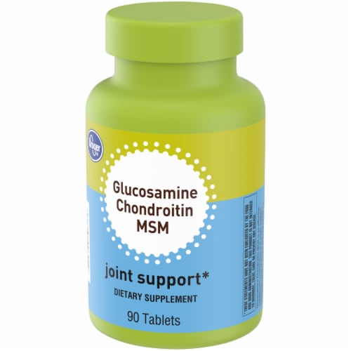 Kroger® Glucosamine Chondroitin MSM Joint Support Supplement Tablets Perspective: right