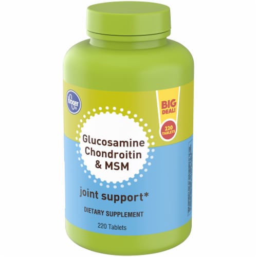 Kroger® Glucosamine Chondroitin MSM BIG Deal! Perspective: right