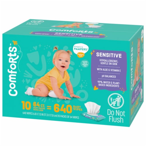 WaterWipes® Sensitive Baby Wipes, 240 ct - Kroger