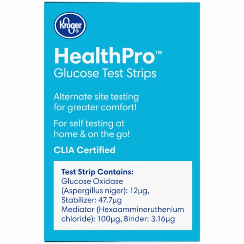 Kroger® HealthPro Glucose Test Strips Perspective: right