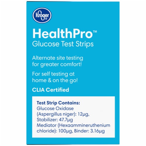 Kroger® HealthPro Glucose Test Strips Perspective: right
