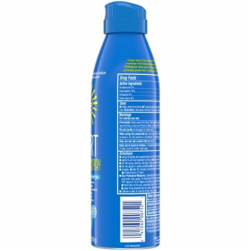Kroger® Sport Sunscreen Spray SPF 50 Perspective: right