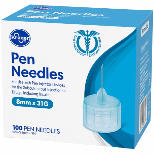Kroger® 8mm x 31G Pen Needles Perspective: right