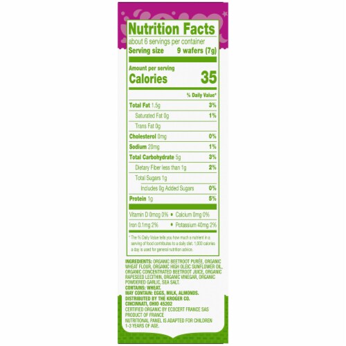 Simple Truth Organic™ Sweet Beet Mini Wafers Perspective: right