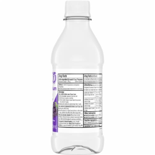 Kroger® Grape Flavor Magnesium Citrate Saline Laxative Perspective: right