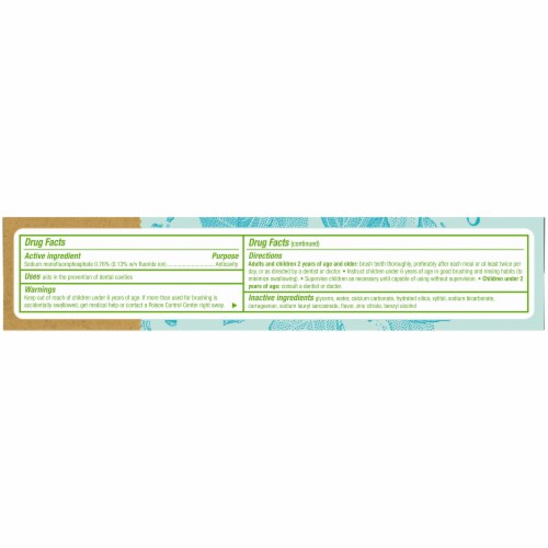 Simple Truth™ Anticavity & Whitening Peppermint Toothpaste Perspective: right