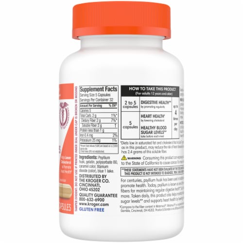 Kroger® Fiber Capsules Perspective: right