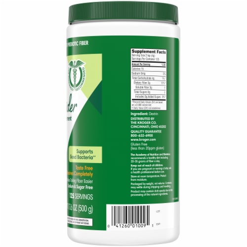 Kroger® Fiber Powder Perspective: right