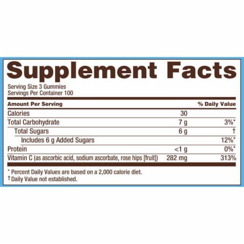Kroger® Vitamin C Gummy Twin Pack BIG Deal! Perspective: right