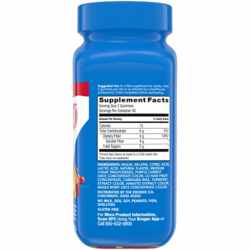 Kroger® Fiber Gummies Perspective: right