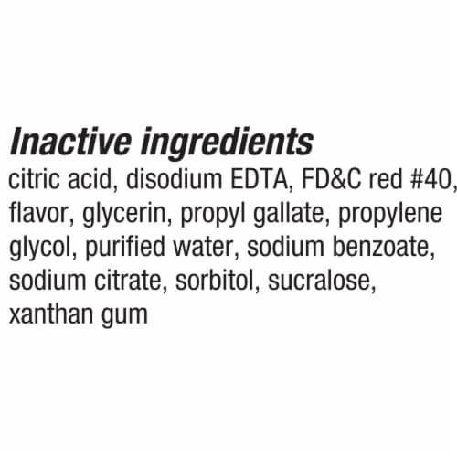 Kroger® Maximum Strength Fast Mucus Relief DM Max Cough Suppressant Liquid Medicine Perspective: right