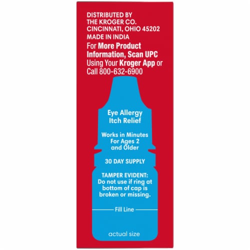 Kroger® Eye Allergy Itch Relief Perspective: right