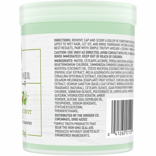 Simple Truth® Beauty Crate Avocado Coconut & Papaya Hydrating Conditioner Perspective: right