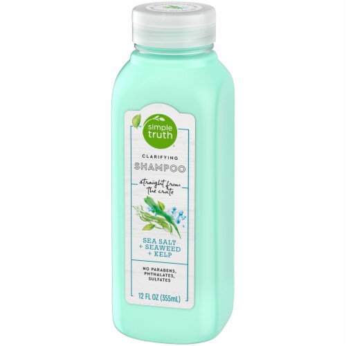 Simple Truth® Beauty Crate Sea Salt Seaweed & Kelp Clarifying Shampoo Perspective: right