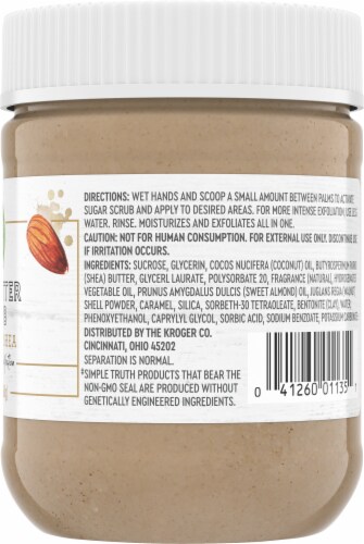 Simple Truth® Beauty Crate Almond Shea Nut Butter Scrub Perspective: right