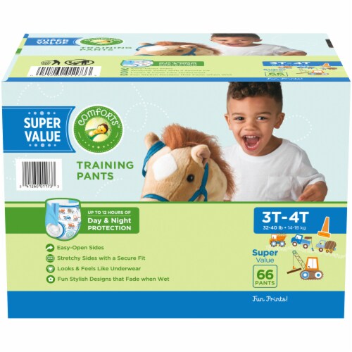 Comforts™ Day or Night Training Pants Boys 3T-4T (32-40 lbs) Perspective: right