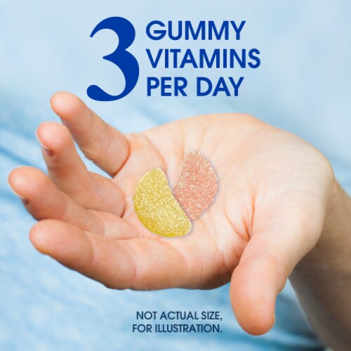 Kroger® Vitamin C Immune Support Gummies Orange Mixed Berry Lemon 750mg Perspective: right