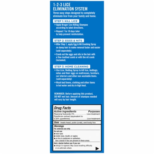 Kroger® Maximum Strength Lice Killing Shampoo Perspective: right