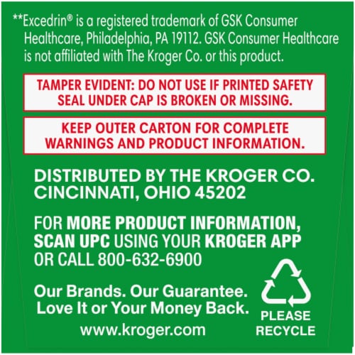 Kroger® Extra Strength Headache Relief Geltabs Perspective: right