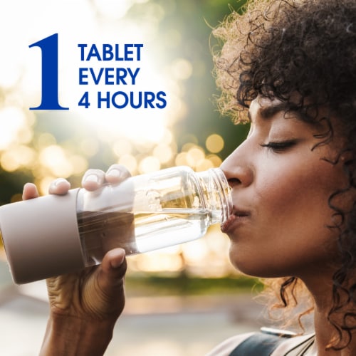 Kroger® Sinus Congestion Maximum Strength Non-Drowsy Tablets Phenylephrine HCl Perspective: right