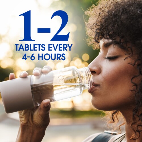 Kroger® Allergy Tablets Diphenhydramine HCl BIG DEAL! Perspective: right