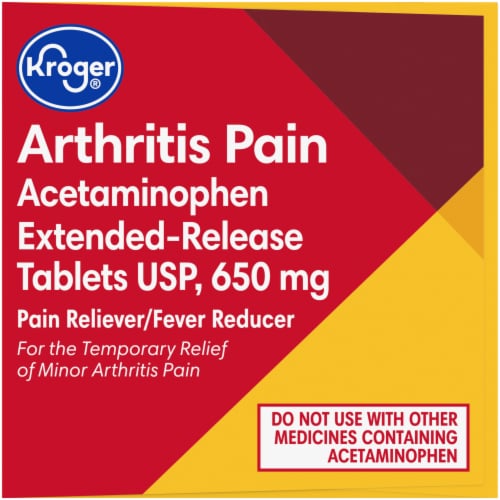 Kroger® Arthritis Pain Relief Extended-Release Caplets Perspective: right