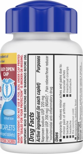 Kroger® Naproxen Sodium Tablets 220mg Perspective: right