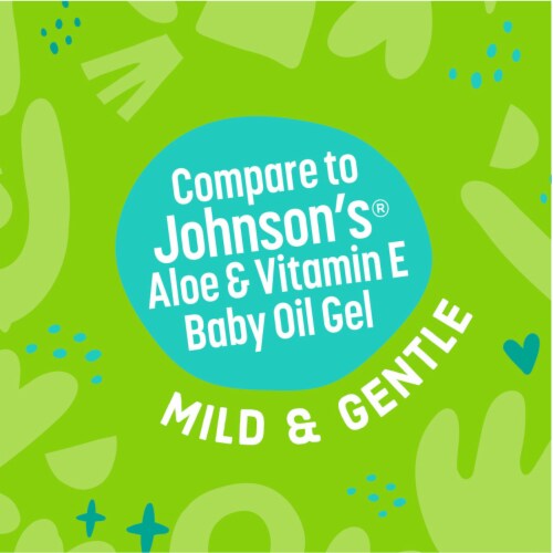 Comforts™ Baby Oil Gel with Aloe Perspective: right