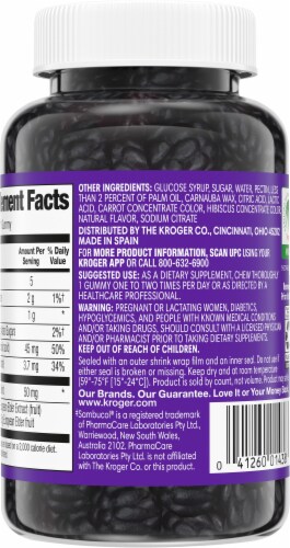 Kroger® Black Elderberry Gummies Perspective: right