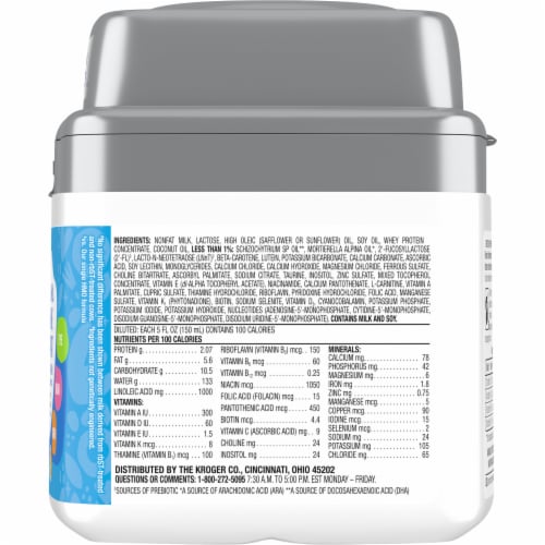 Comforts™ Advantage Premium™ Milk-Based Powder Infant Formula Perspective: right