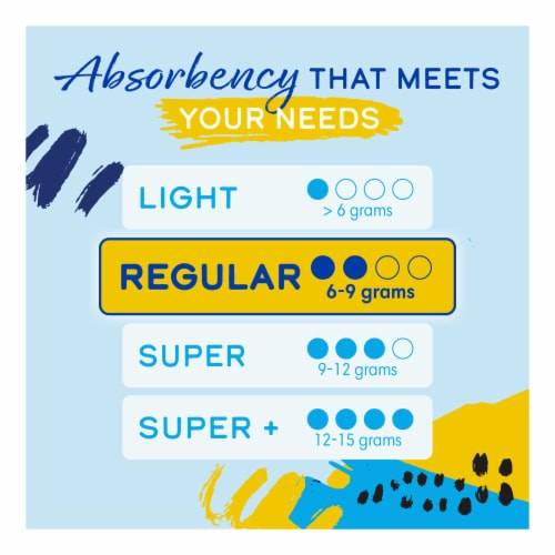 Kroger® Regular Unscented Tampons Perspective: right